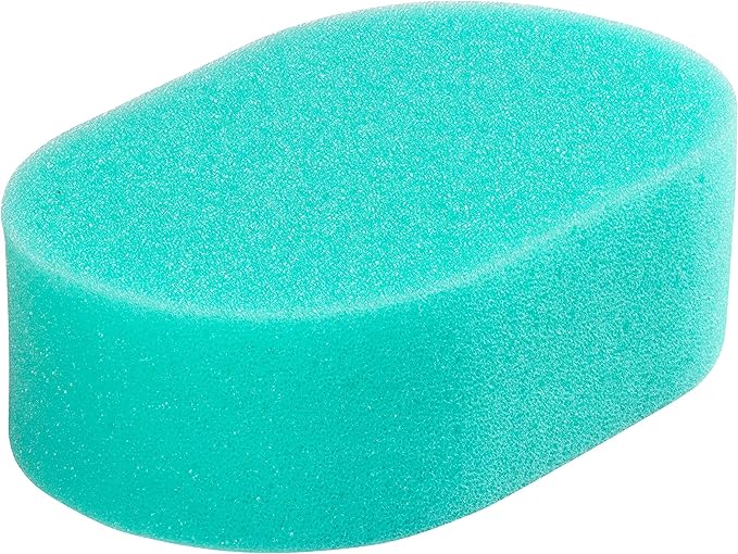 Manicare Luxury Bath Sponge, Shower Body Scrubber, Super Soft Cleaning Sponge, Gentle On The Skin For An All Over Wash, Durable And Long lasting, Lather And Use With Shower Gel Or Body Wash, Mint - Image 2